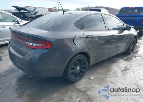 2015 Dodge Dart Gt z USA, uszkodzony, nr VIN 1C3CDFEB8FD368740
